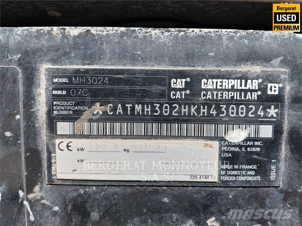 CAT MH3024 Excavadoras de ruedas