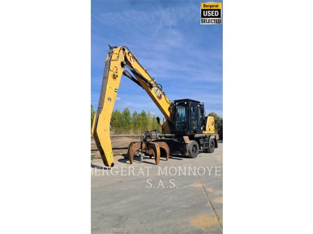 CAT MH3024 Pelle sur pneus
