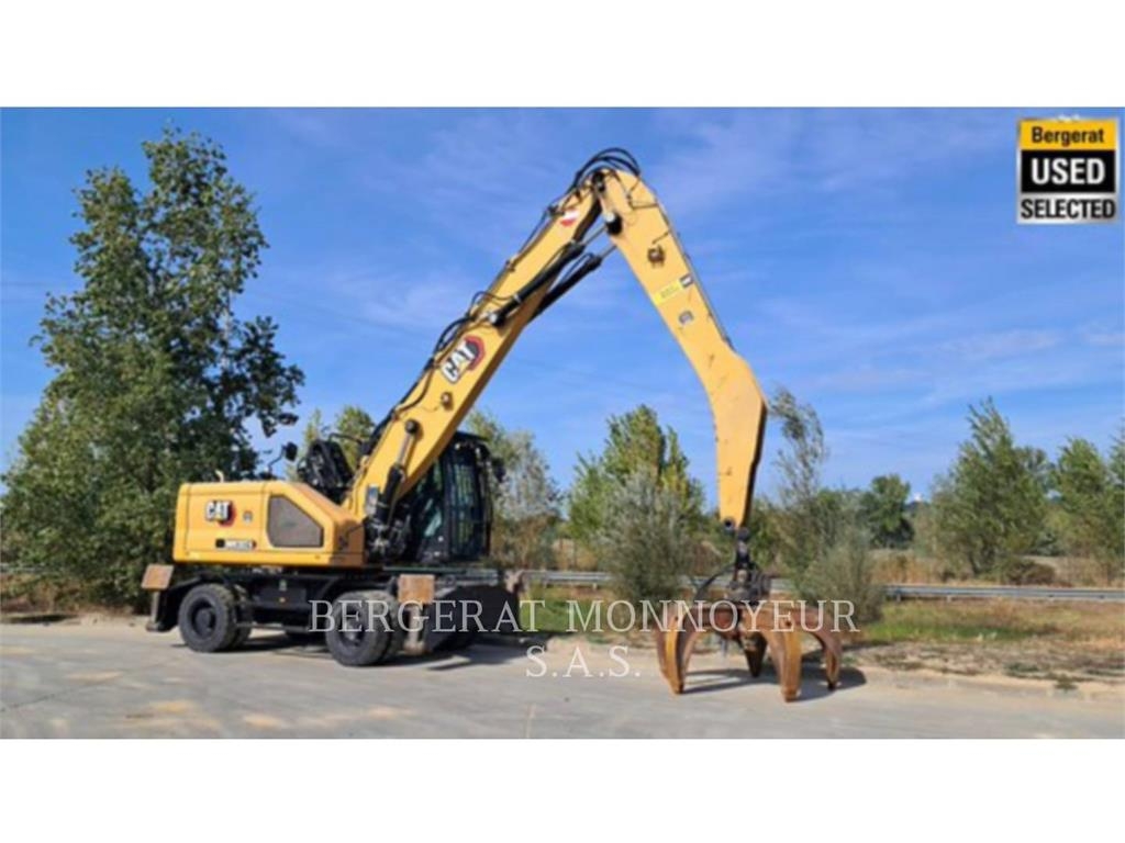 CAT MH3024 Pelle sur pneus