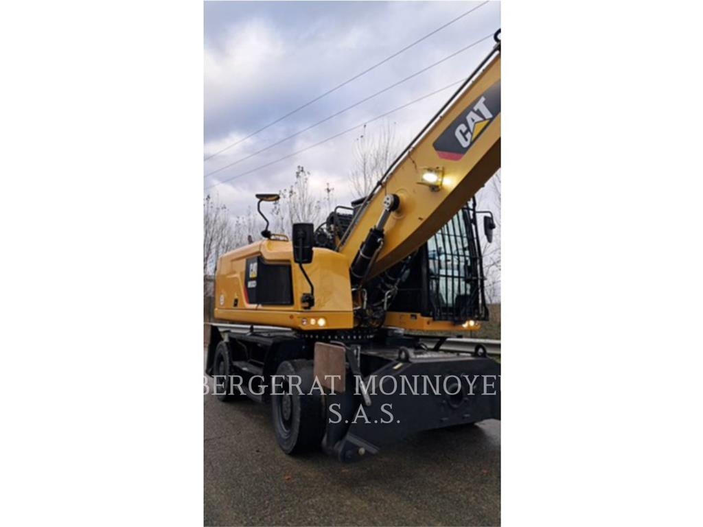 CAT MH3024-1 Pelle sur pneus