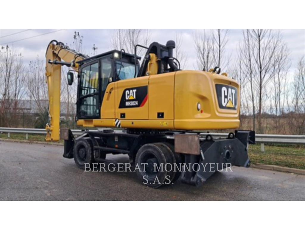 CAT MH3024-1 Pelle sur pneus