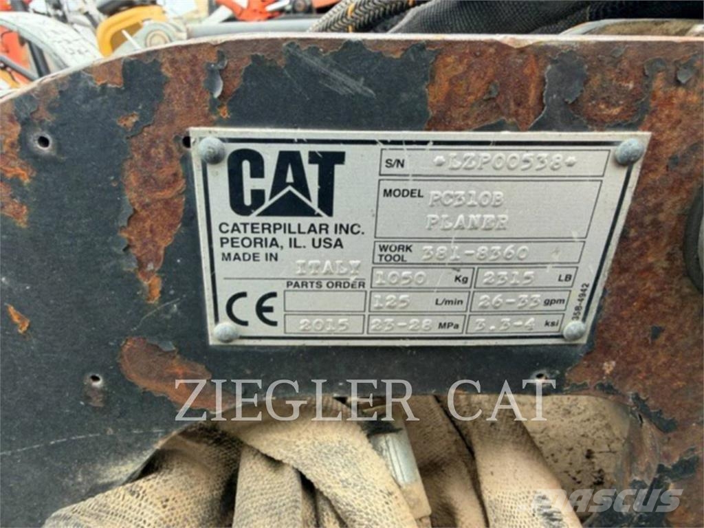 CAT PC310B Drožimo staklės