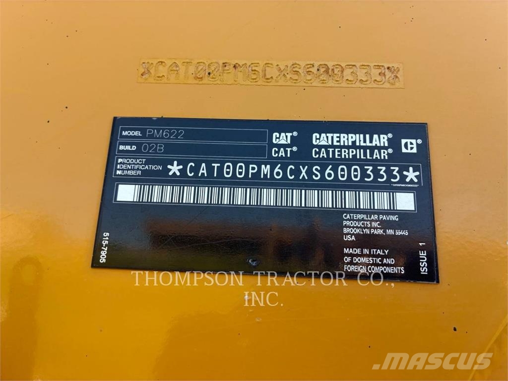 CAT PM 622 ماكينات الكشط البارد للأسفلت