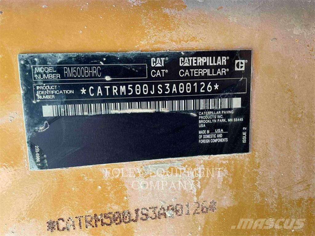 CAT RM500B Asphalt pavers