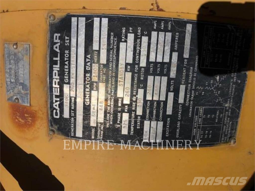 CAT SR-4 مكونات أخرى