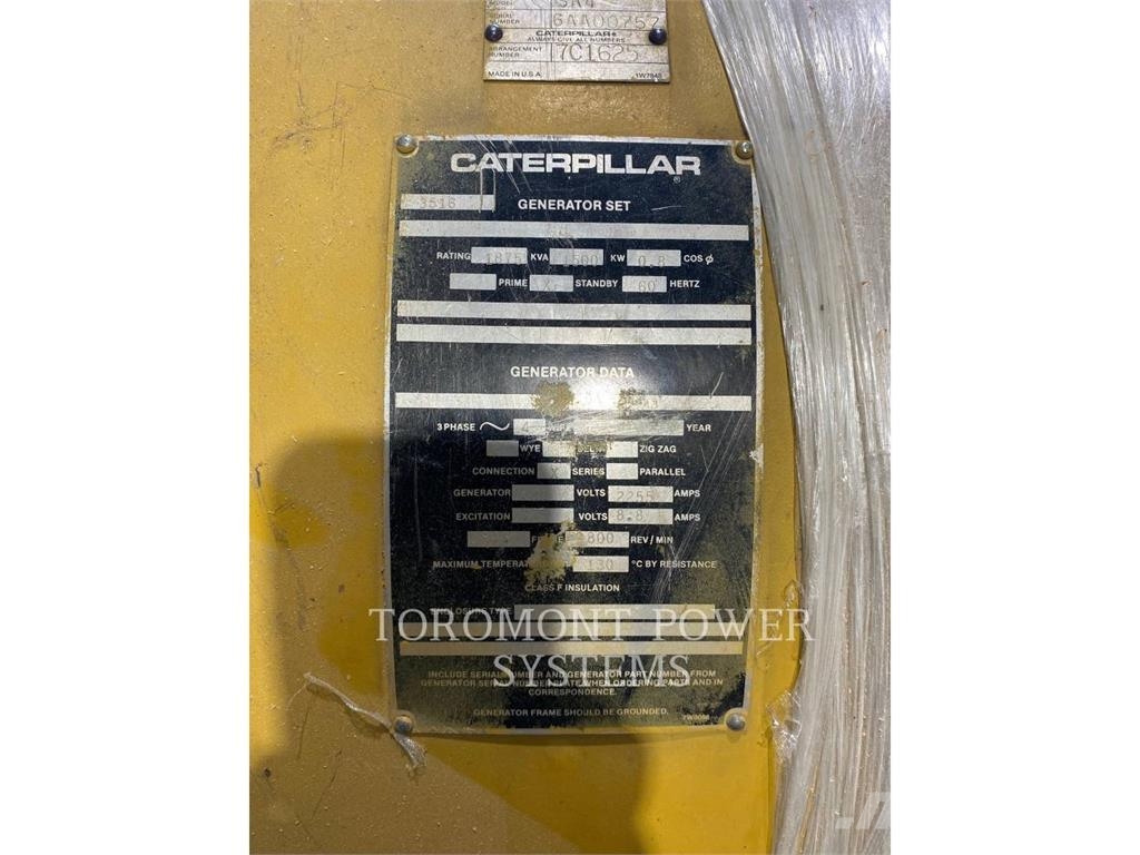 CAT SR4_ 1500KW_ 480V مكونات أخرى