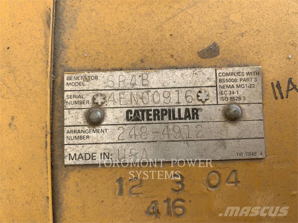 CAT SR4B-3512B-1500KW-4160V Citas sastāvdaļas