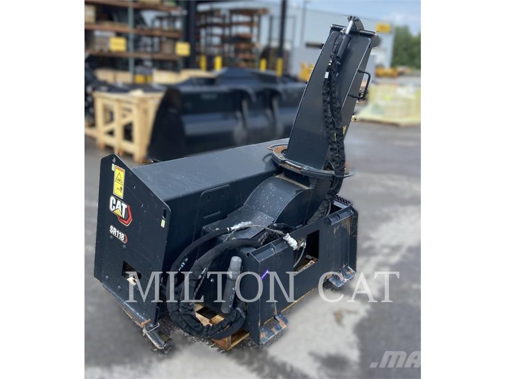 CAT SSL 73 SNOW BLOWER SR118 SF قاذفات الجليد