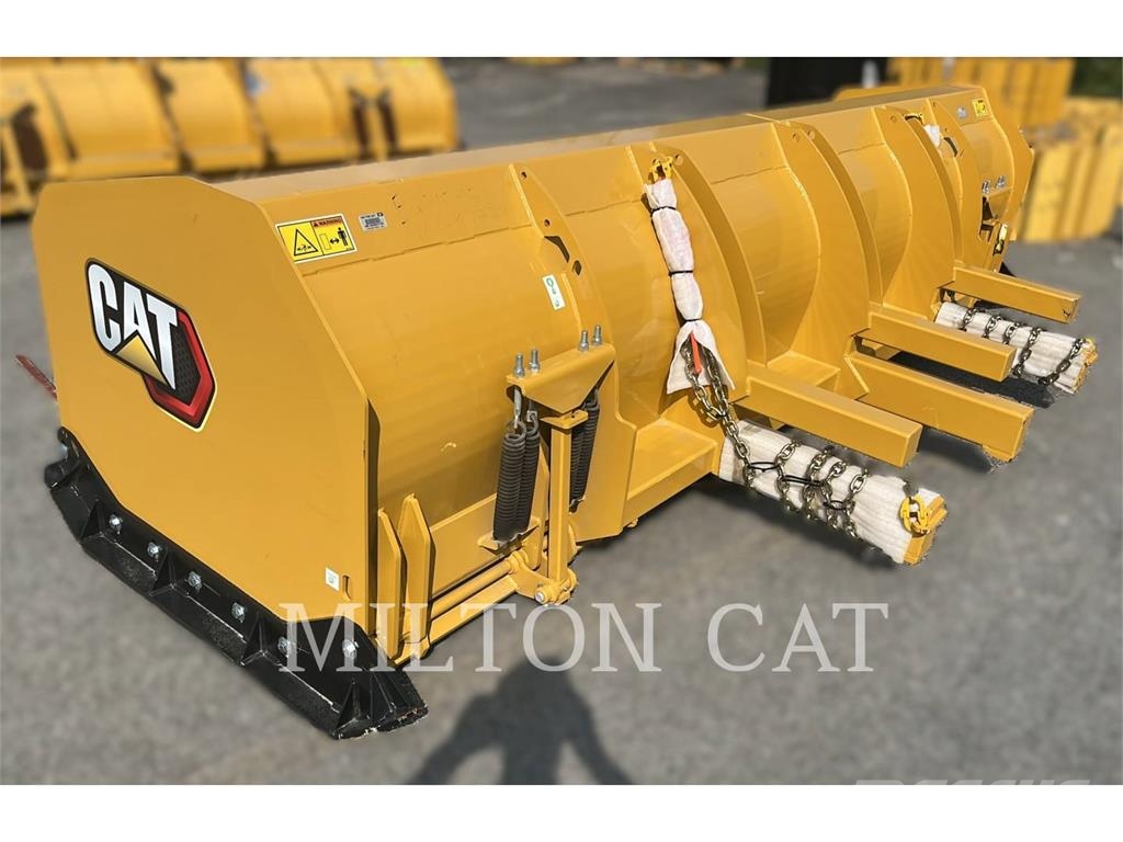 CAT SWL 14 SNOW PUSHER, STEEL EDGE, BKT REC قاذفات الجليد