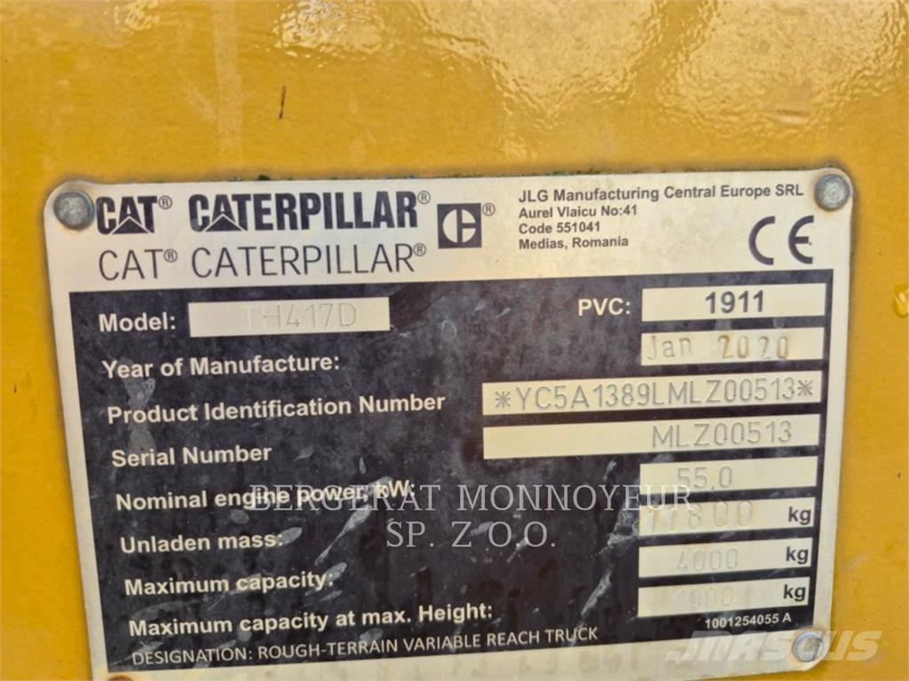 CAT TH 417D Kurottajat