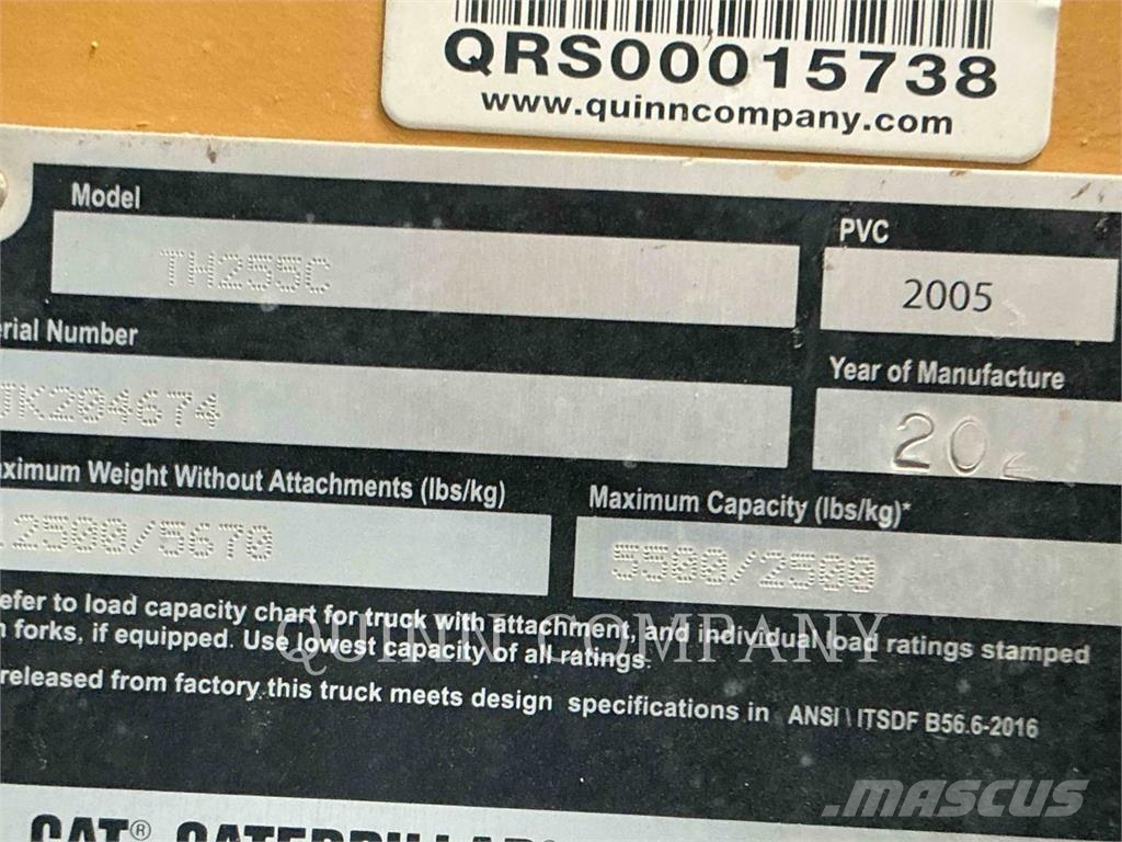 CAT TH255C Teleskoplastere