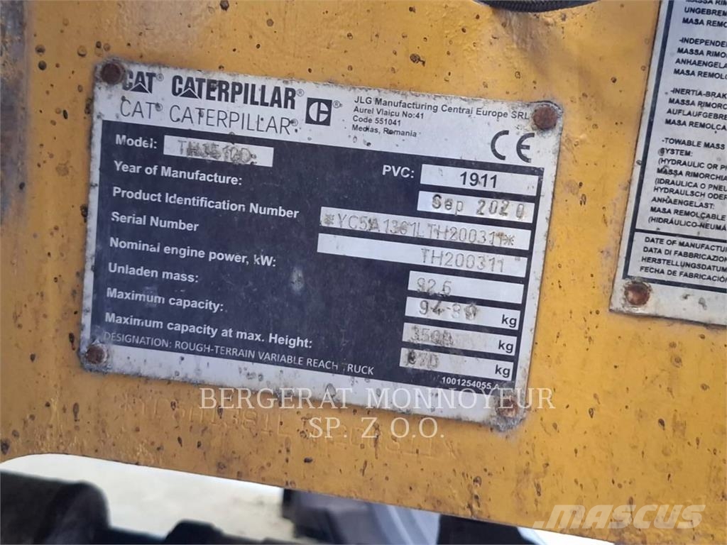 CAT TH3510D مناولات متداخلة