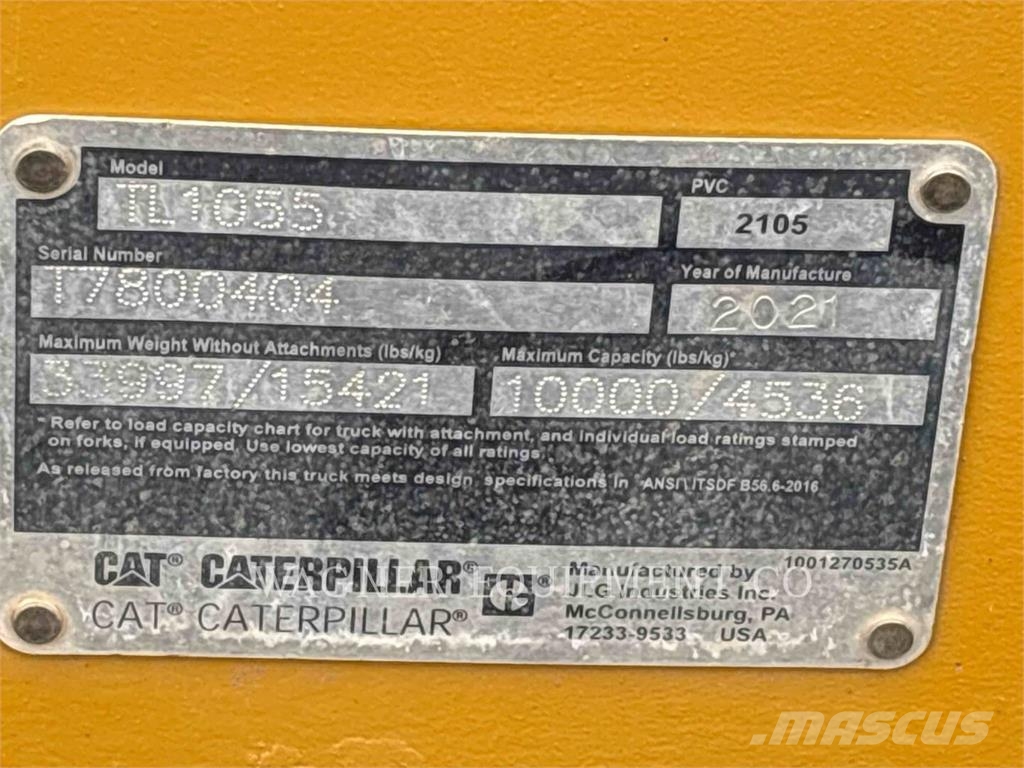 CAT TL105505 Teleszkópos rakodók