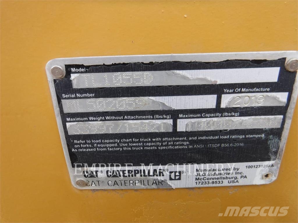 CAT TL1055D 텔러 핸들러