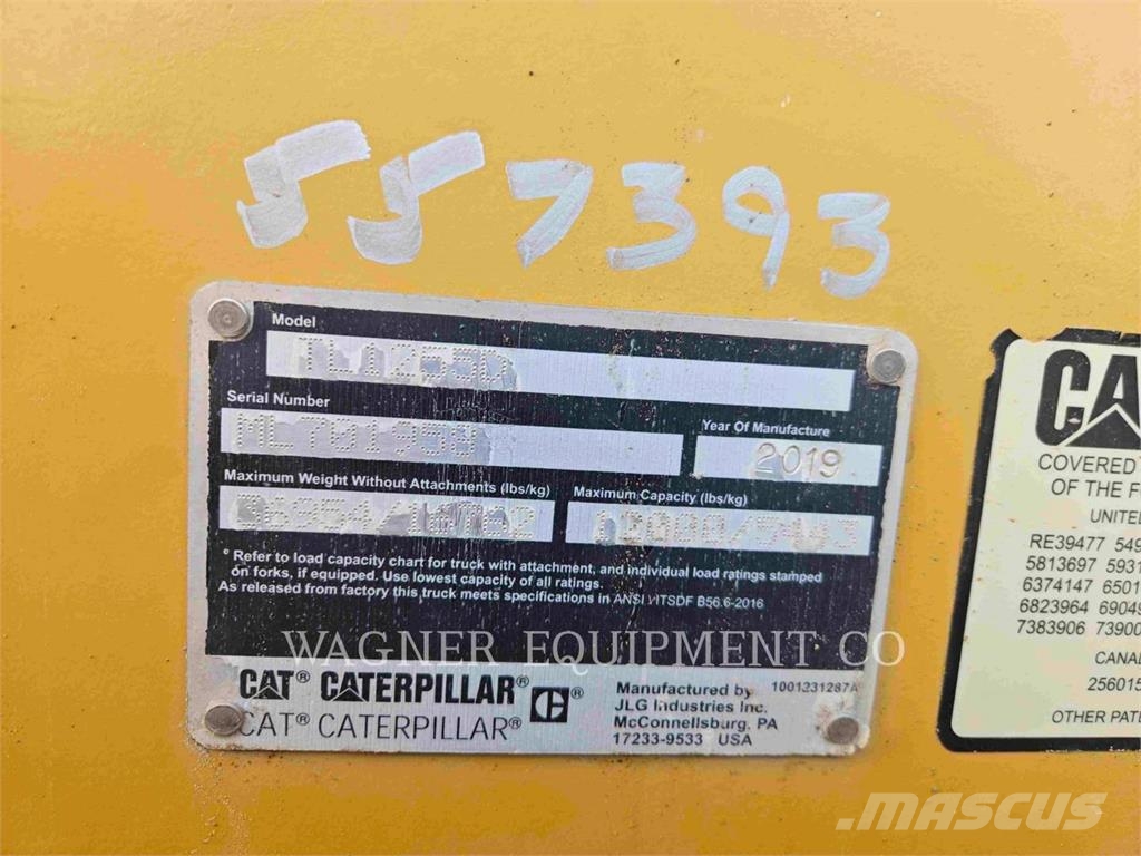 CAT TL1255D Teleskopski viličarji