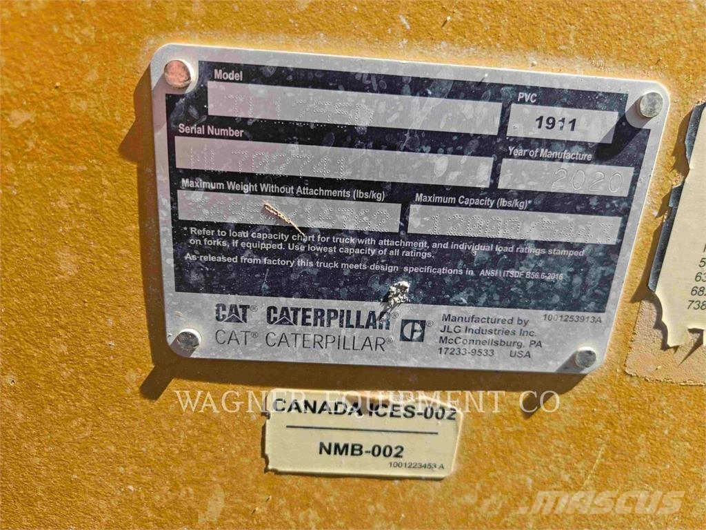 CAT TL1255D Teleskopski viličarji