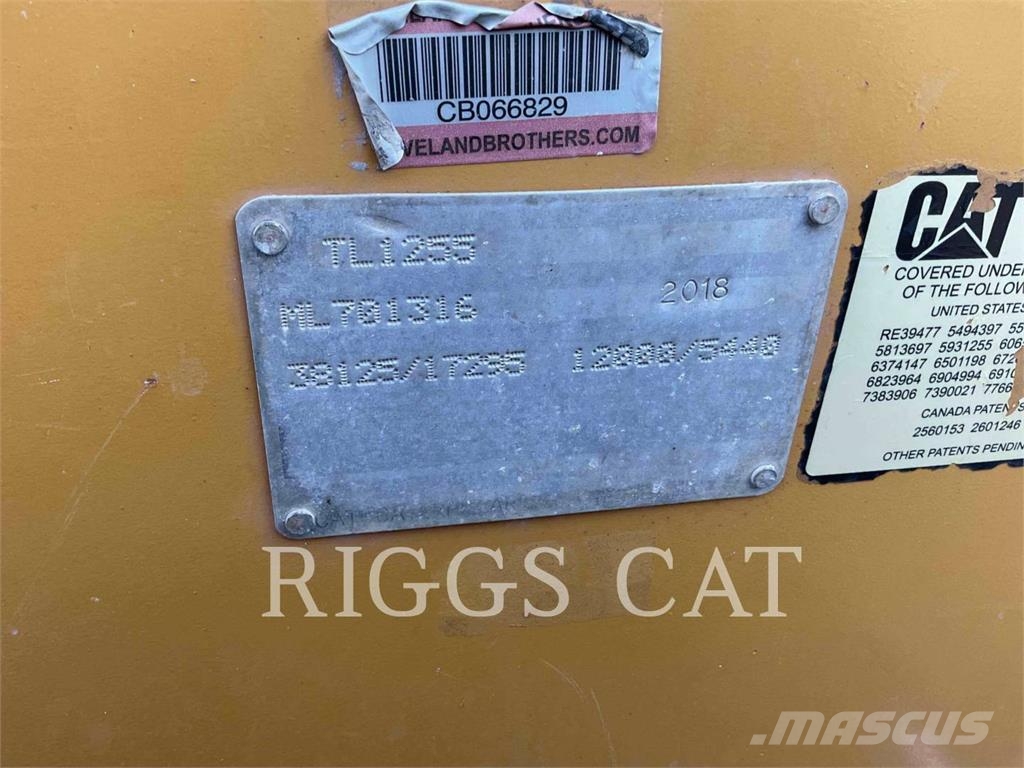 CAT TL1255D A Teleskopski viličarji