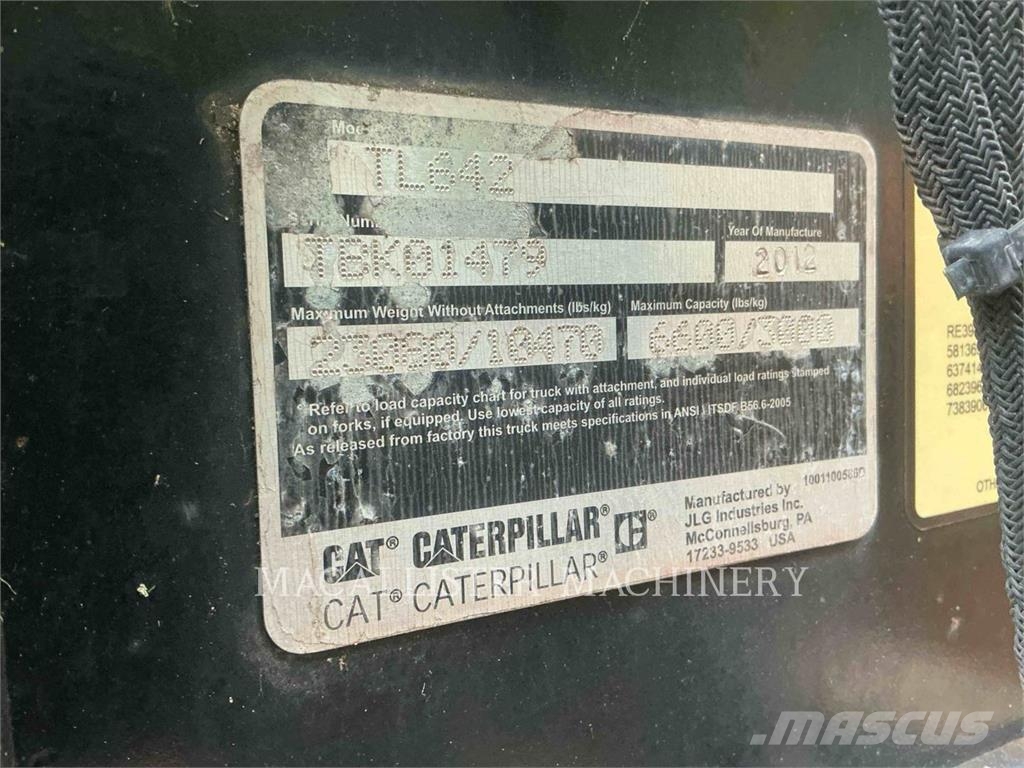 CAT TL642 Teleskopski viličarji