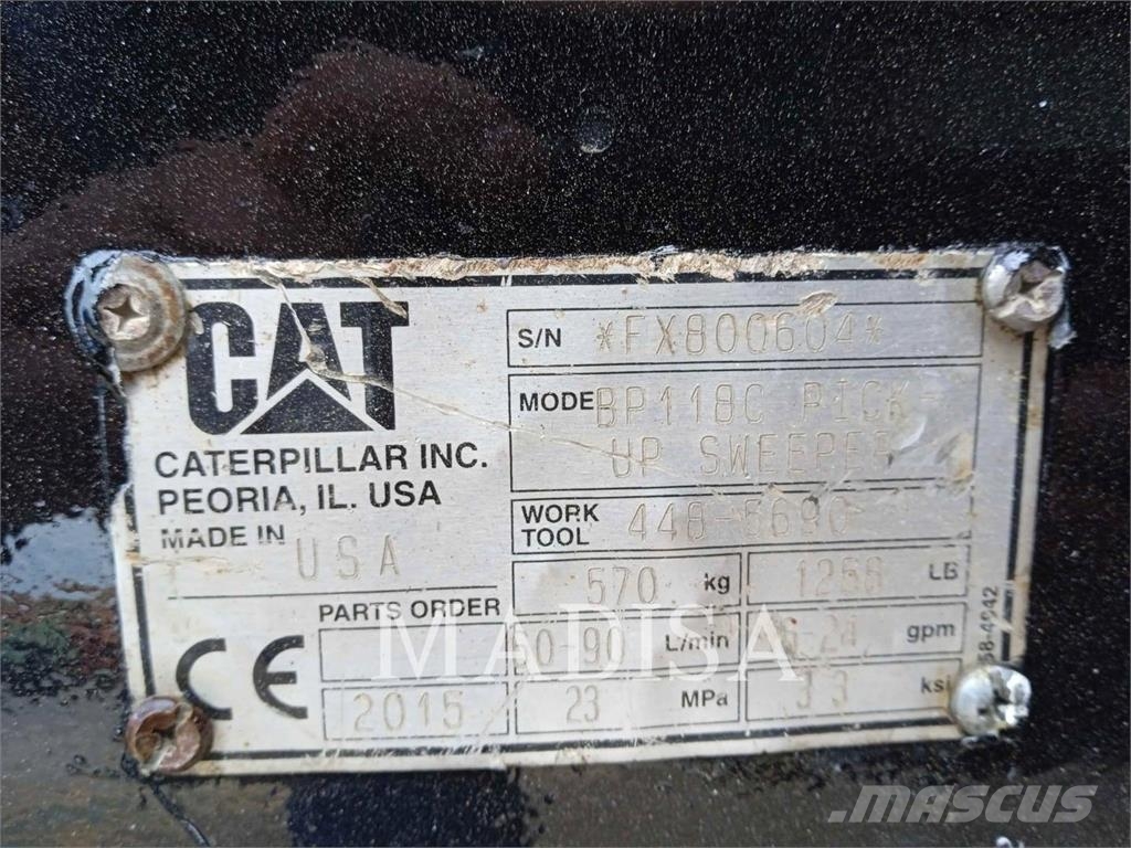 CAT WORK TOOLS (SERIALIZED) BP118C Kašike / Korpe