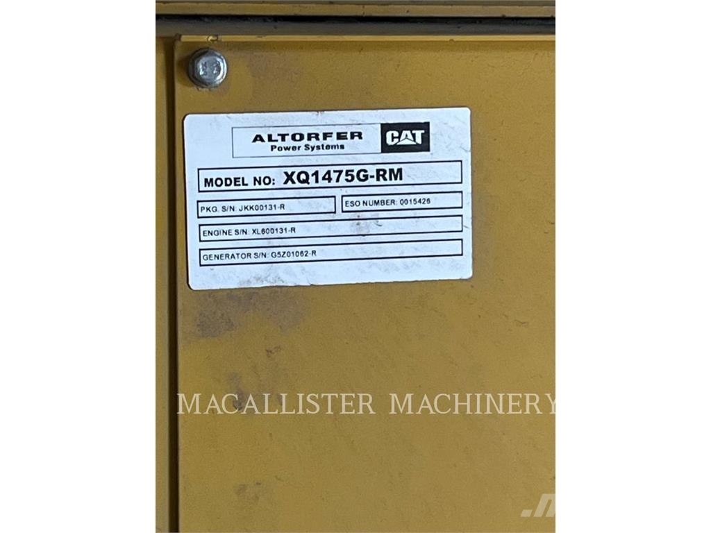CAT XQ 1475 G Other Generators
