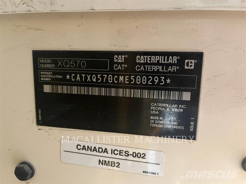 CAT XQ570 Dizel generatori