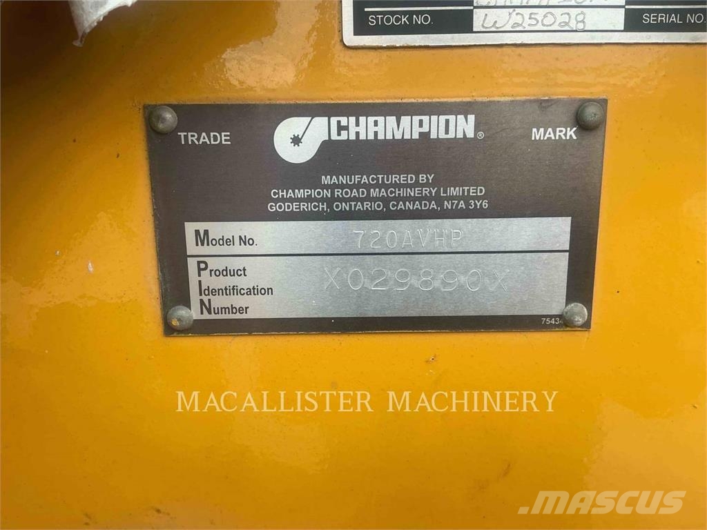Champion 720A Grederji