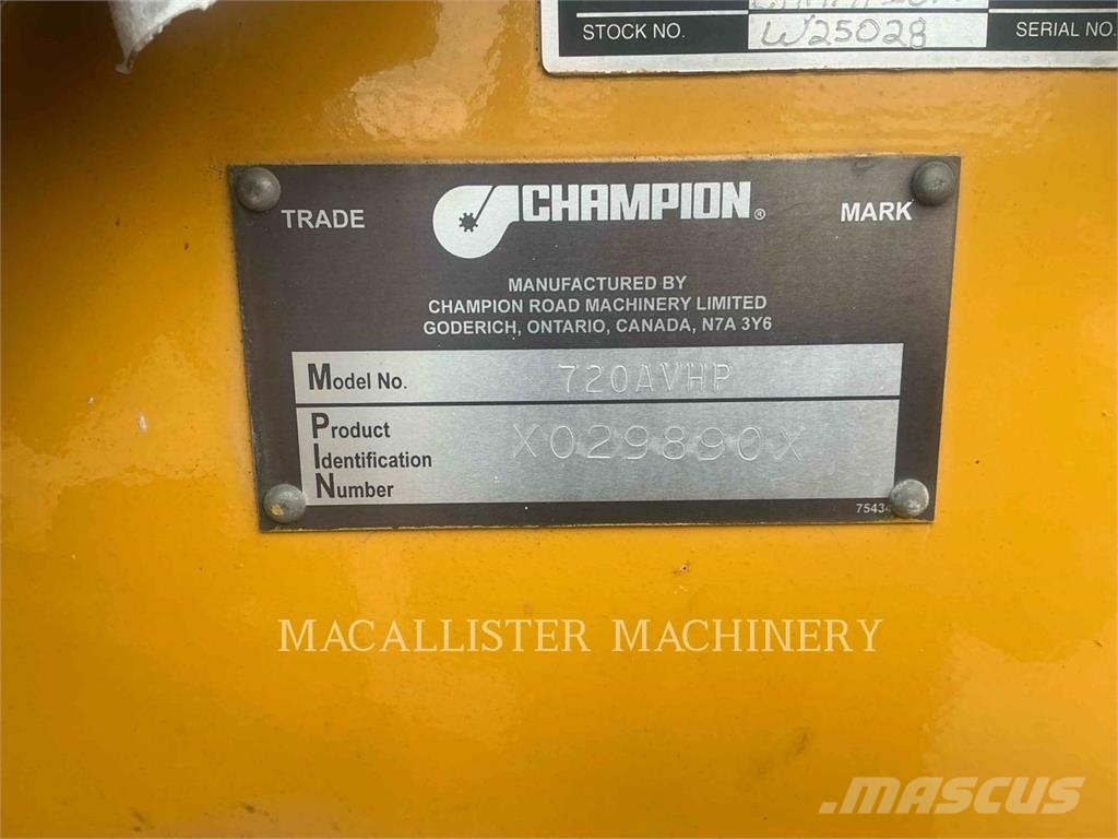 Champion 720A Grederji