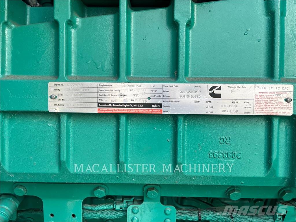 Cummins DQFAD Diesel Generators