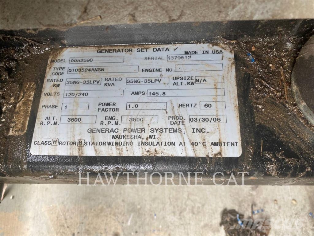 Generac GUARDIAN--35NG-35LPV Γεννήτριες ντίζελ