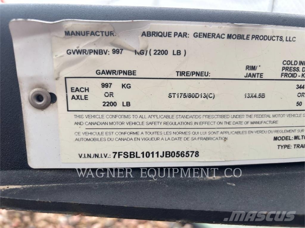 Generac MLT6SMD Lichtmasten