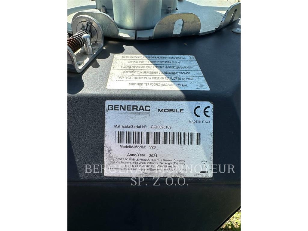 Generac V20 照明燈