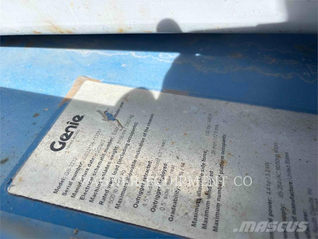 Genie GS3232 Plataformas elevatórias articuladas