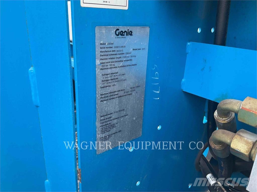 Genie GS5390 Zglobne dvižne ploščadi