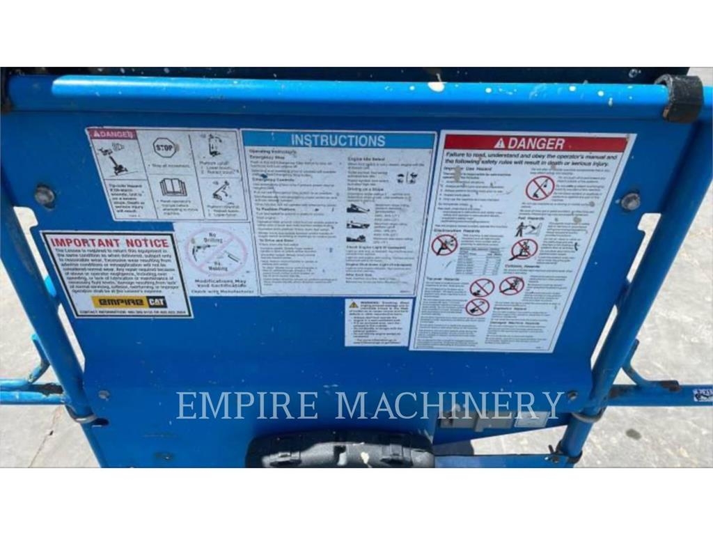 Genie S45RT Articulated boom lifts