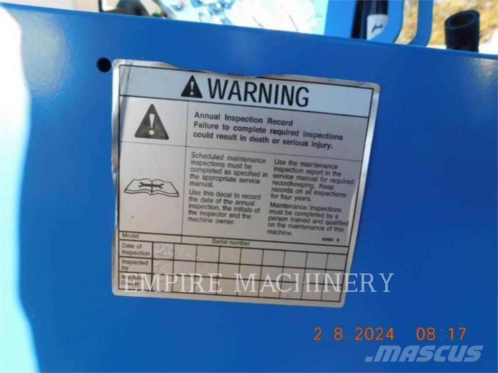 Genie TZ-34 DC Zglobne dvižne ploščadi