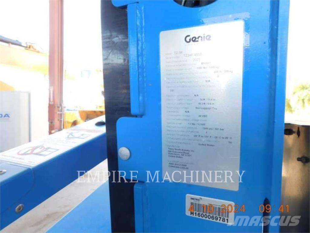 Genie TZ-34 DC Zglobne dvižne ploščadi