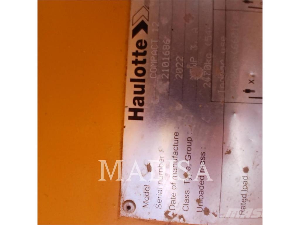 Haulotte COMPACT 12 رافعات ومنصات أخرى