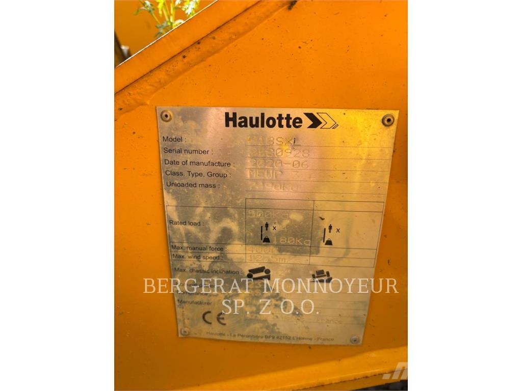 Haulotte H18SXL Підйомники-ножиці
