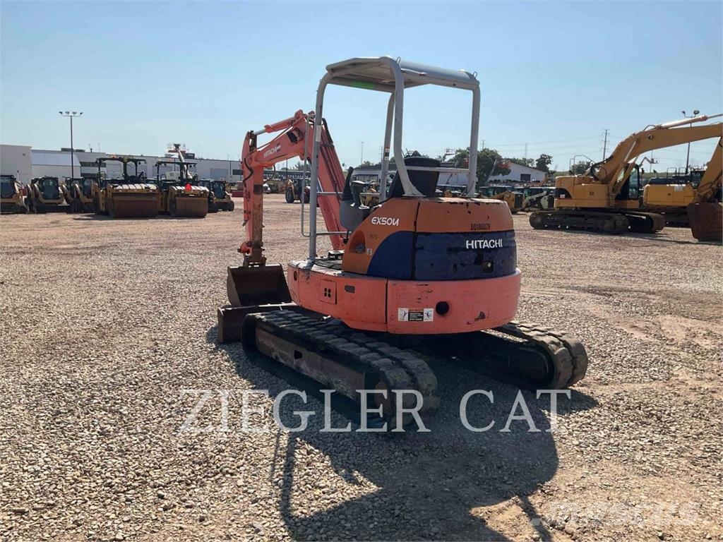 Hitachi EX50U Excavadoras sobre orugas