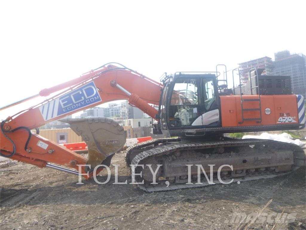 Hitachi ZX470 LC-6 حفارات زحافة