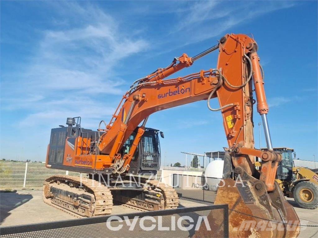 Hitachi ZX530 Kāpurķēžu ekskavatori