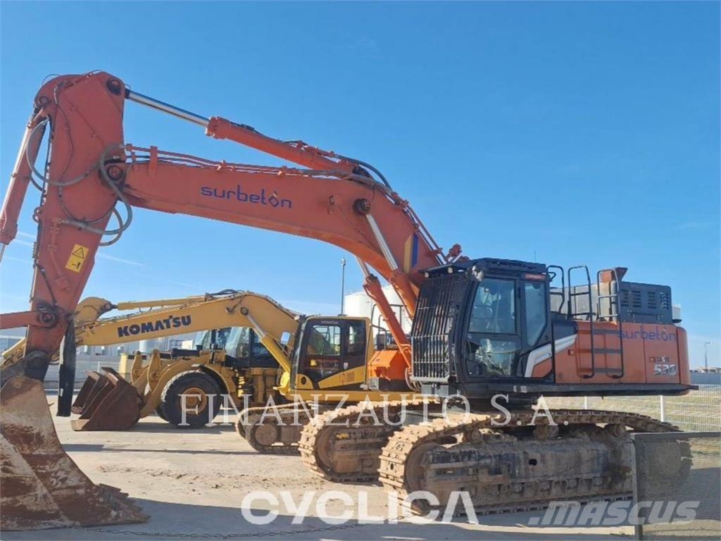 Hitachi ZX530 Kāpurķēžu ekskavatori