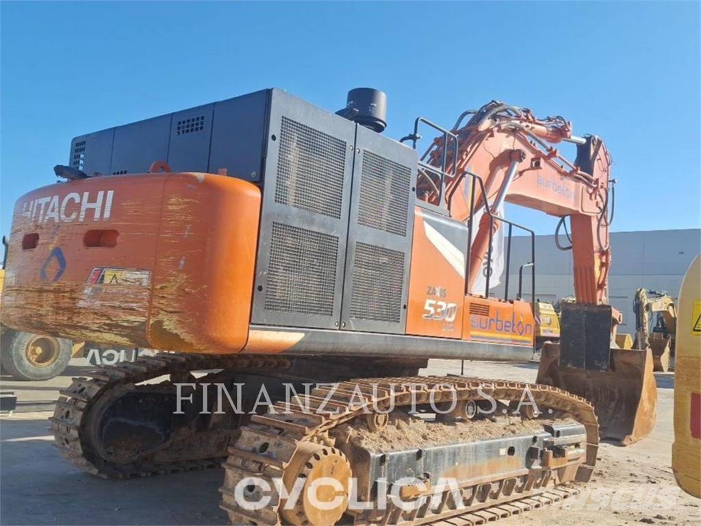 Hitachi ZX530 Kāpurķēžu ekskavatori
