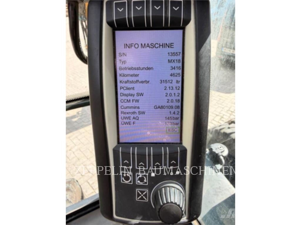 Hydrema MX18 Excavadoras de ruedas