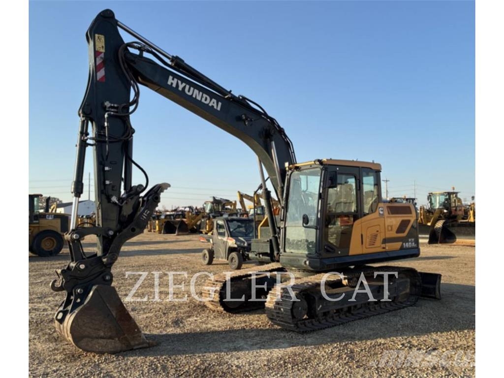 Hyundai HX140AL Kāpurķēžu ekskavatori