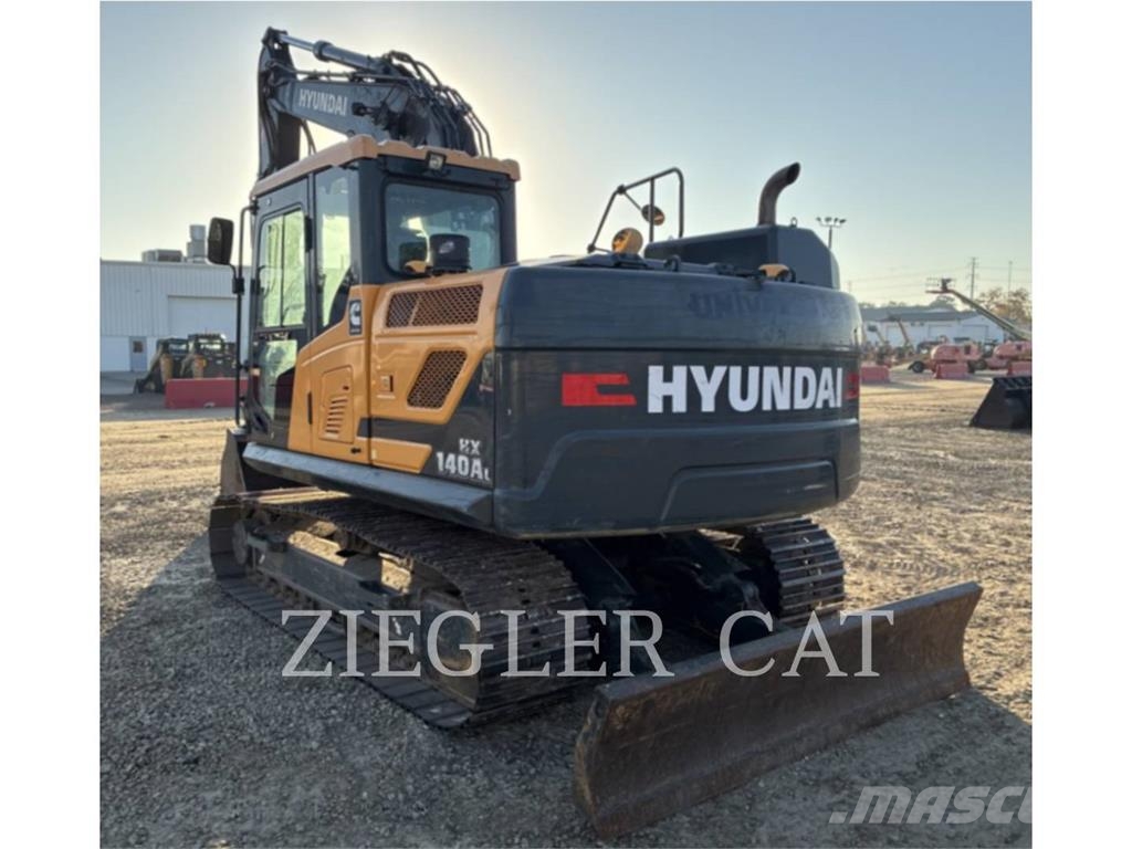 Hyundai HX140AL Kāpurķēžu ekskavatori