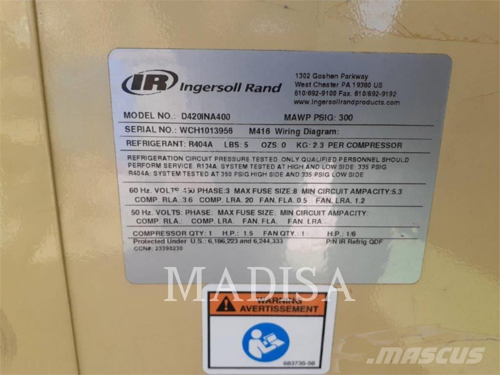 Ingersoll Rand D420INA400 建設機械 - その他