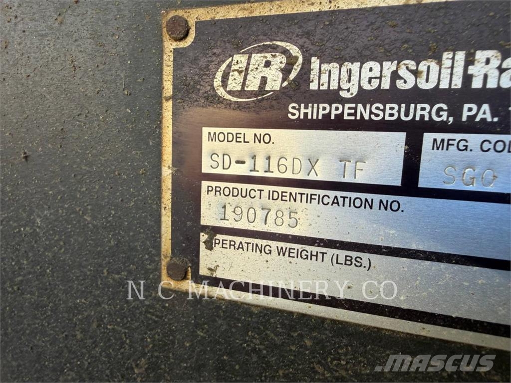 Ingersoll Rand SD116DX معدات السفلتة
