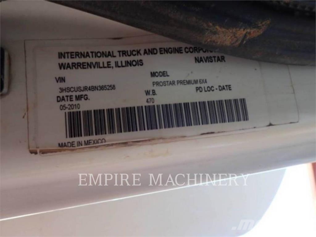 International PROSTAR PR Cisternové vozy