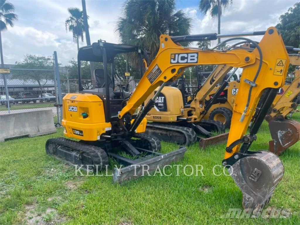 JCB 35Z1 Pásové rýpadlá